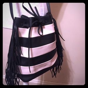 Ralph Lauren Polo Fringe Shoulder Bag